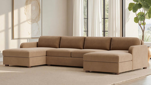 Archie Double Chaise Sectional