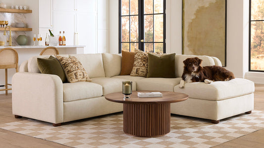 Archie Sectional with Bumper