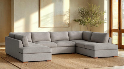 Lucca U-Shaped Bumper Sectional