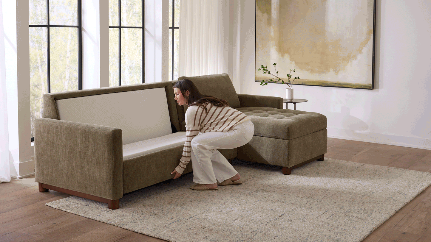 Reve Sleeper Sofa With Chaise