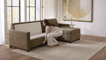 Reve Sleeper Sofa With Chaise