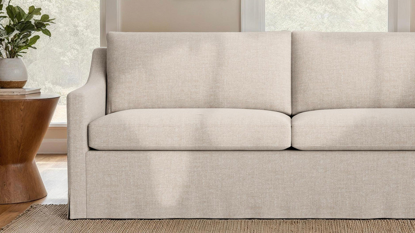 Vera Skirted Loveseat