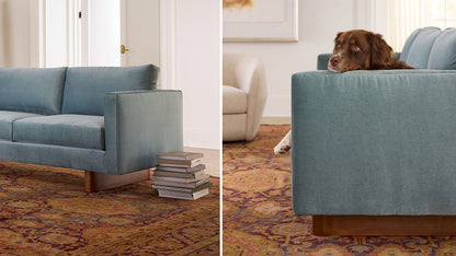 Vintage Sofa with Chaise